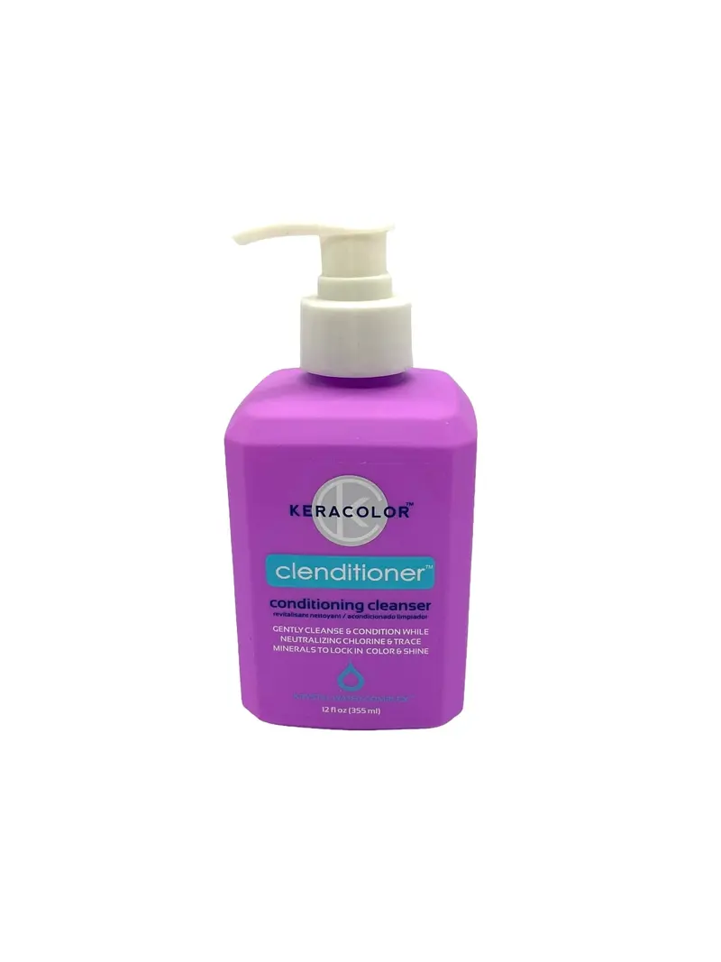 Keracolor Chlorine & Mineral Neutralizing Cleanser – 12 oz Clenditioner