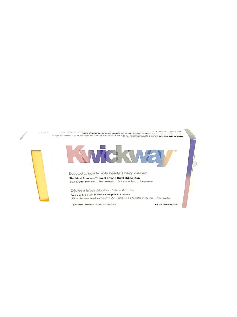 Kwickway Thermal Highlighting Foil Strips – Gold or Blue Options