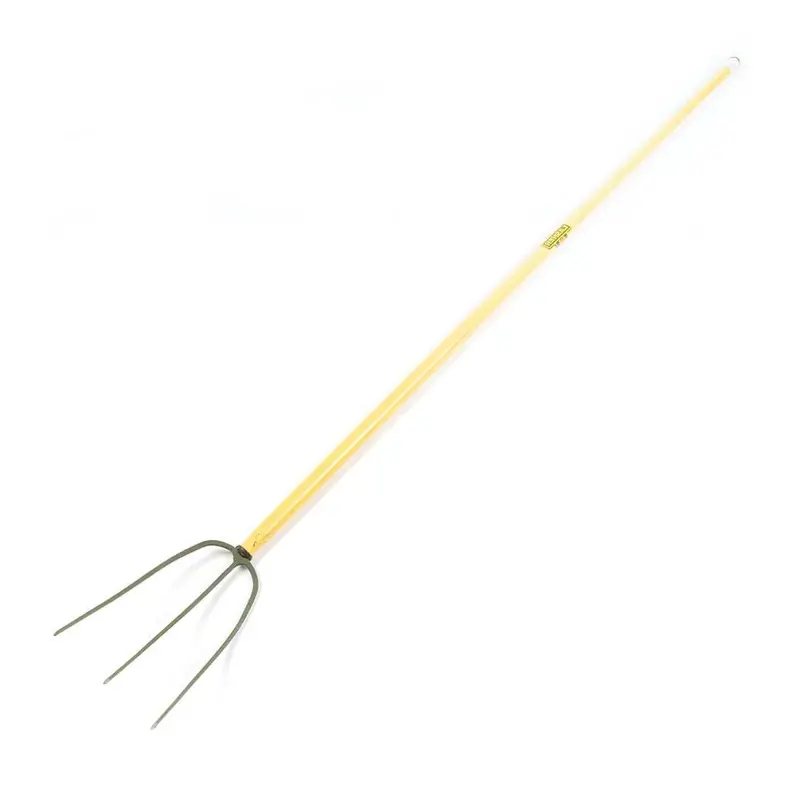 LASHER 3-Prong Hay Fork with Steel Shaft