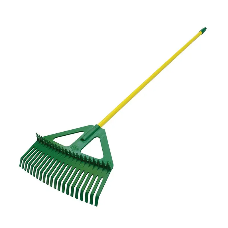LASHER Steel-Handle Combination Leaf and Soil Rake
