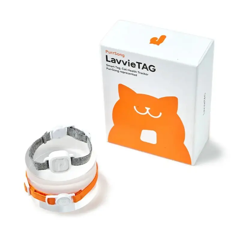 LavvieTAG Cat Health Monitoring Collar Tracker