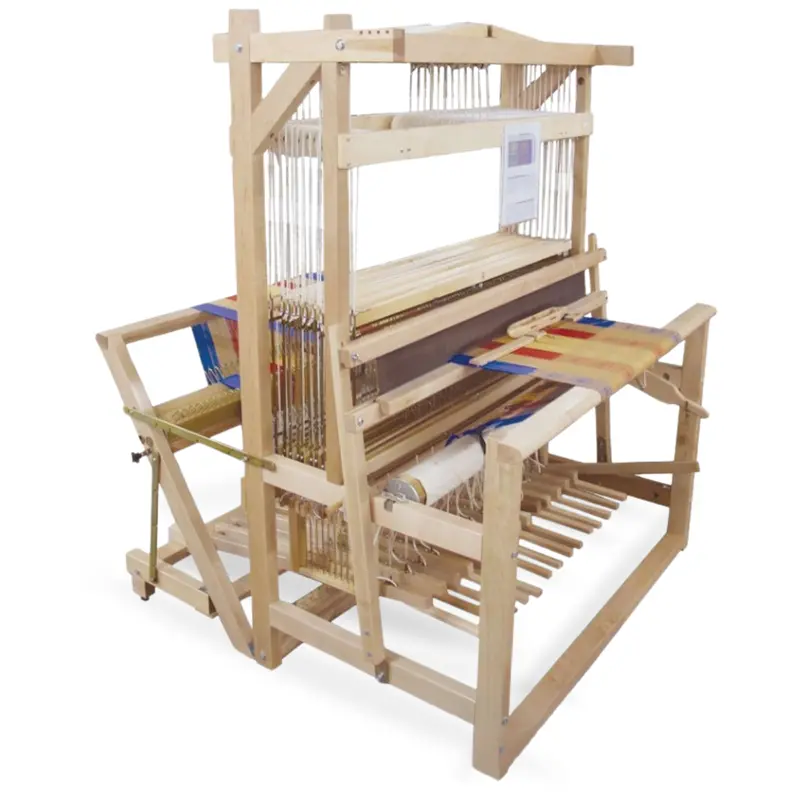 Leclerc Colonial II Traditional Floor Loom – Heritage Weaving Rig