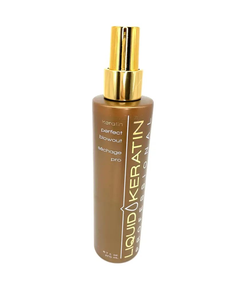 Liquid Keratin Blowout Spray – Heat-Activated Smoothing Mist, 6.8 oz