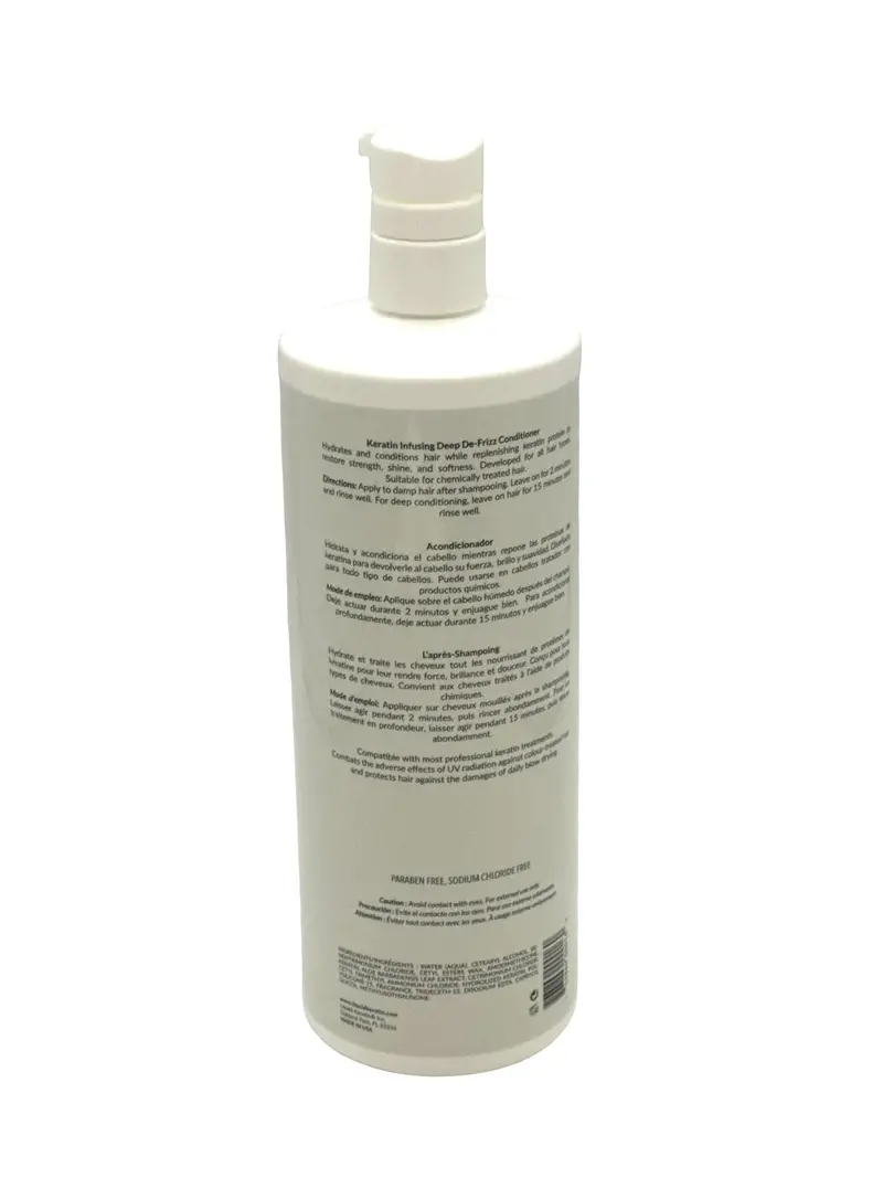 Liquid Keratin Hair-Infusing De-Frizz Conditioner – 32 oz