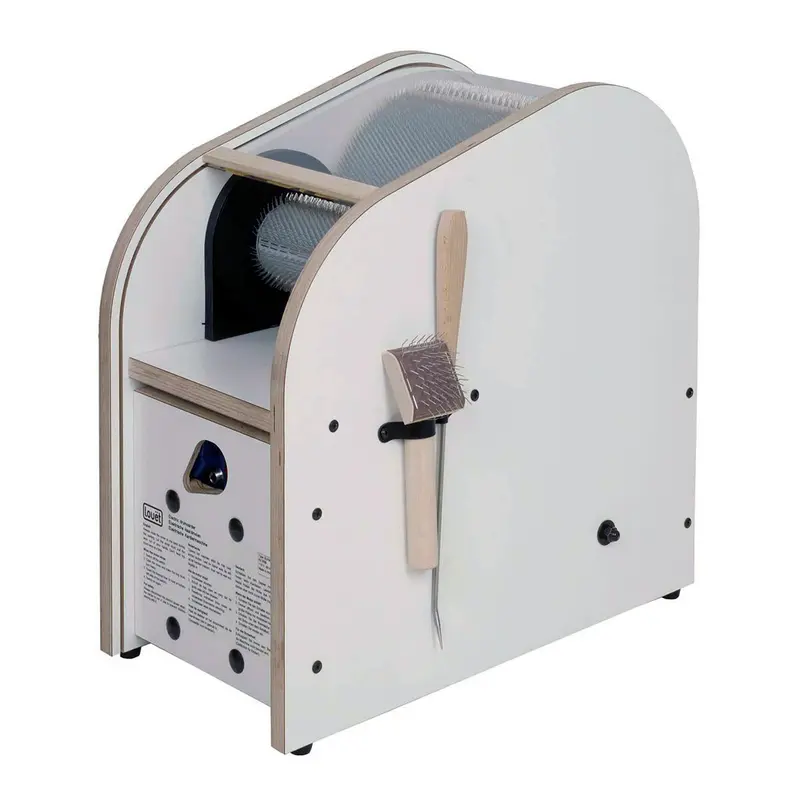 Louet Electric Drum Carder – Dual 46 & 72 TPI Drum Options