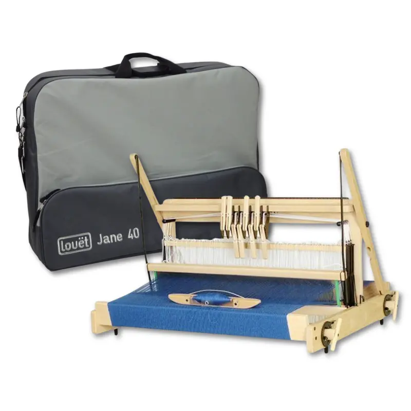 Louet Jane 40 Table Loom Bundle – Includes Travel Case and Setup Tools