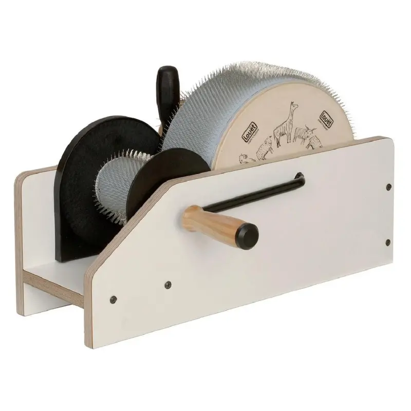 Louet Junior Drum Carder – Compact Design with 46/72/120 TPI Options