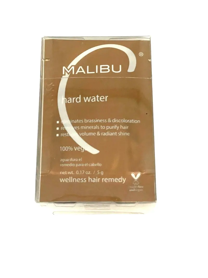 Malibu Hard Water Treatment – Professional Clarifying System, 12-Pack Foil Sachets
