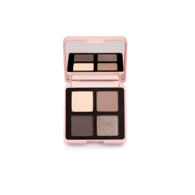Metallic Silver-Themed Mini Eyeshadow Palette