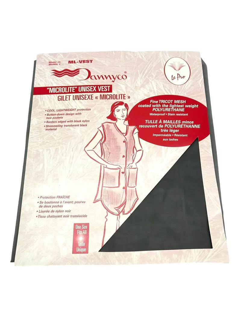 Microlite Unisex Barber & Stylist Vest – One-Size Waterproof Apron