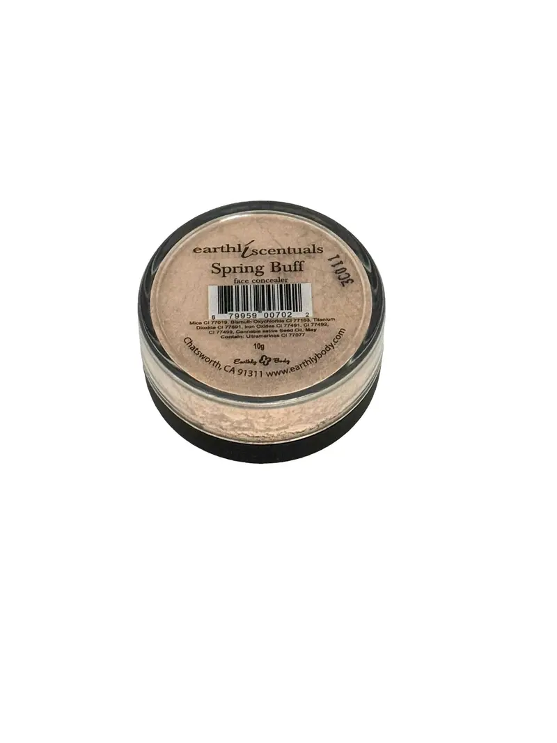 Mineral Makeup Spring Buff Concealer by Earthly Body – Natural-Tone, Earth-Inspired Formula, 10g
