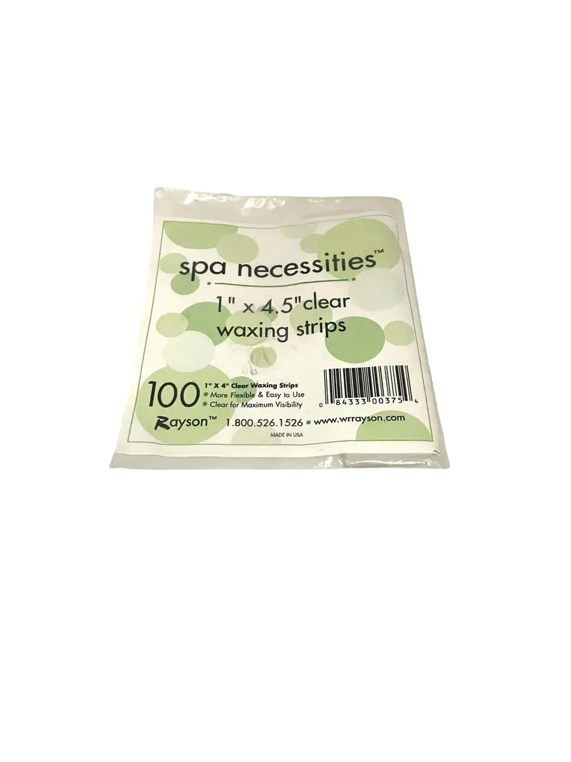 Mini Waxing Strips – 1-Inch x 4-Inch, 100-Piece Precision Hair Removal Pack