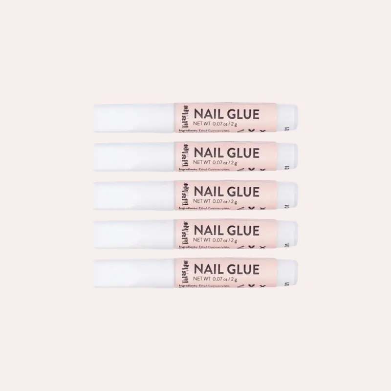 Nail Adhesive Kit – 5-Count Bottle Set
