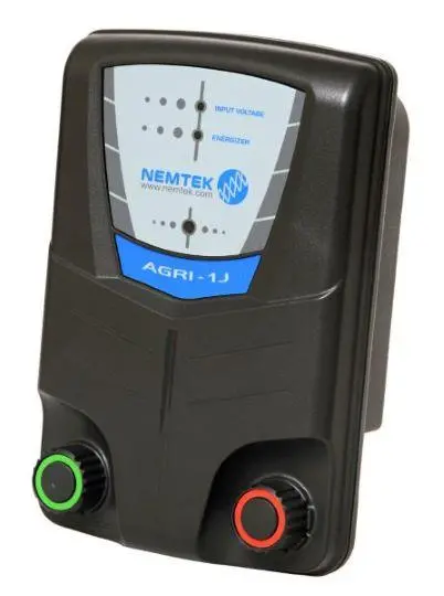 Nemtek Agri 10 Joule Solar-Compatible Fence Energizer