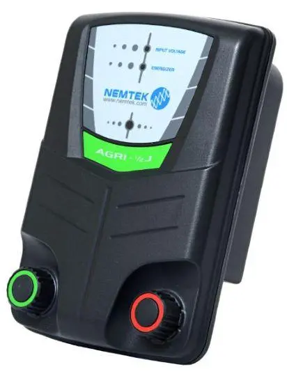 Nemtek Agri 5 Energizer – 0.5-Joule Low-Impact Livestock Fence Controller