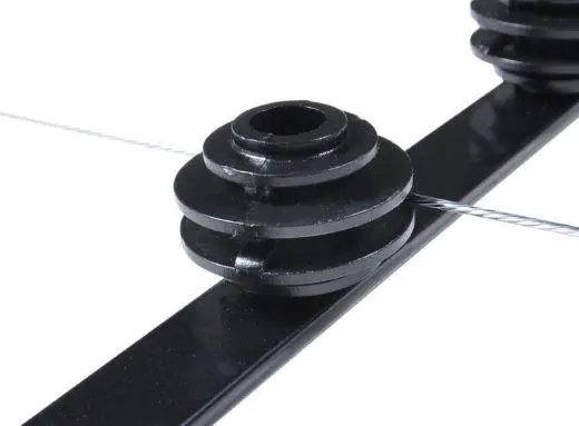 Nemtek Flat Bar Insulator for Electric Fencing