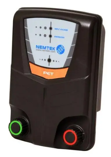 Nemtek PET3 Low-Energy Electric Fence Charger (0.3 Joules)
