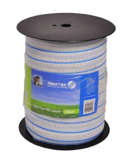 Nemtek Poly Tape Roll – 40mm Width × 200m Length