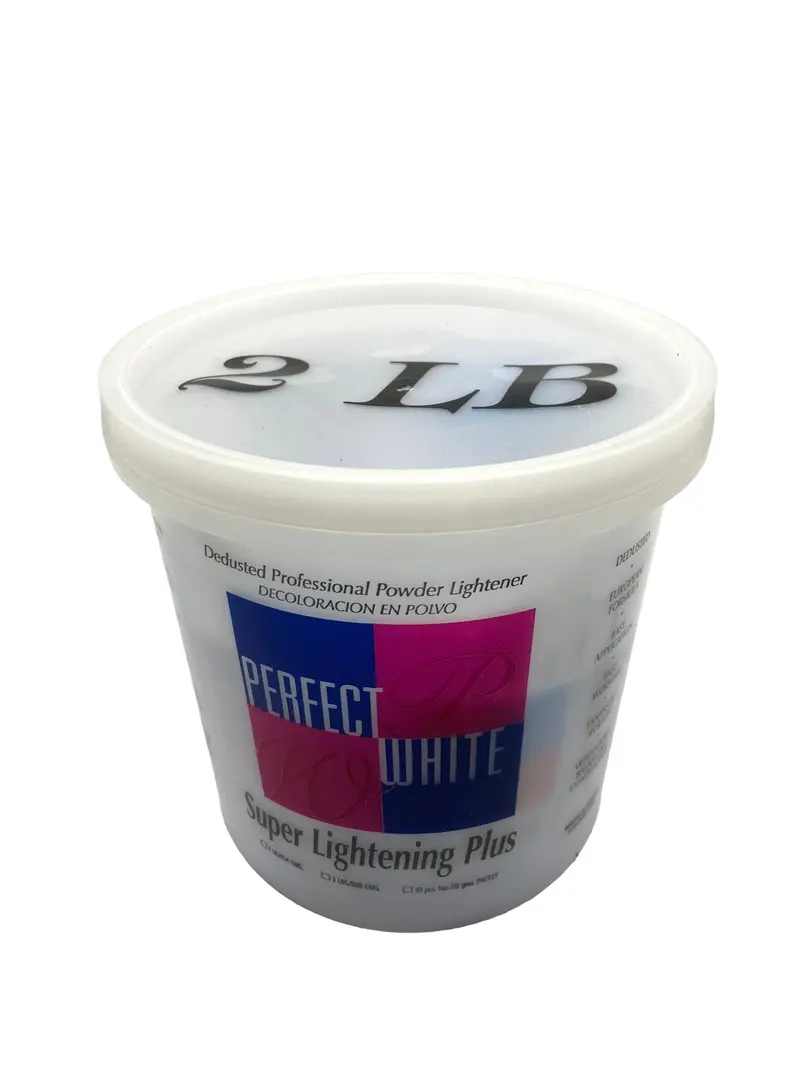 Perfect White Super Lightening Blue Bleach Powder – High-Performance Lightener, 2 lb