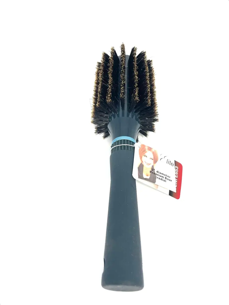 Premium Boar Bristle Round Hair Brush – 3″ Radial Elite #E653