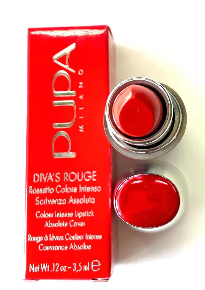 Pupa Milano Diva’s Rouge Lipstick in Bold Orange #13