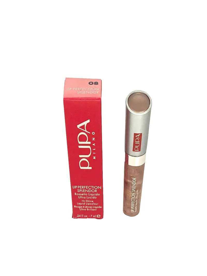 Pupa Milano Perfection Lip Gloss – Misty Rose Shade #08, Luminous Finish