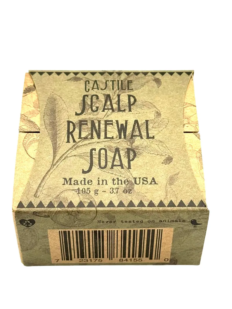 Pure Castile Bar Soap – Plant-Based, Fragrance-Free 3.7 oz Cleanser