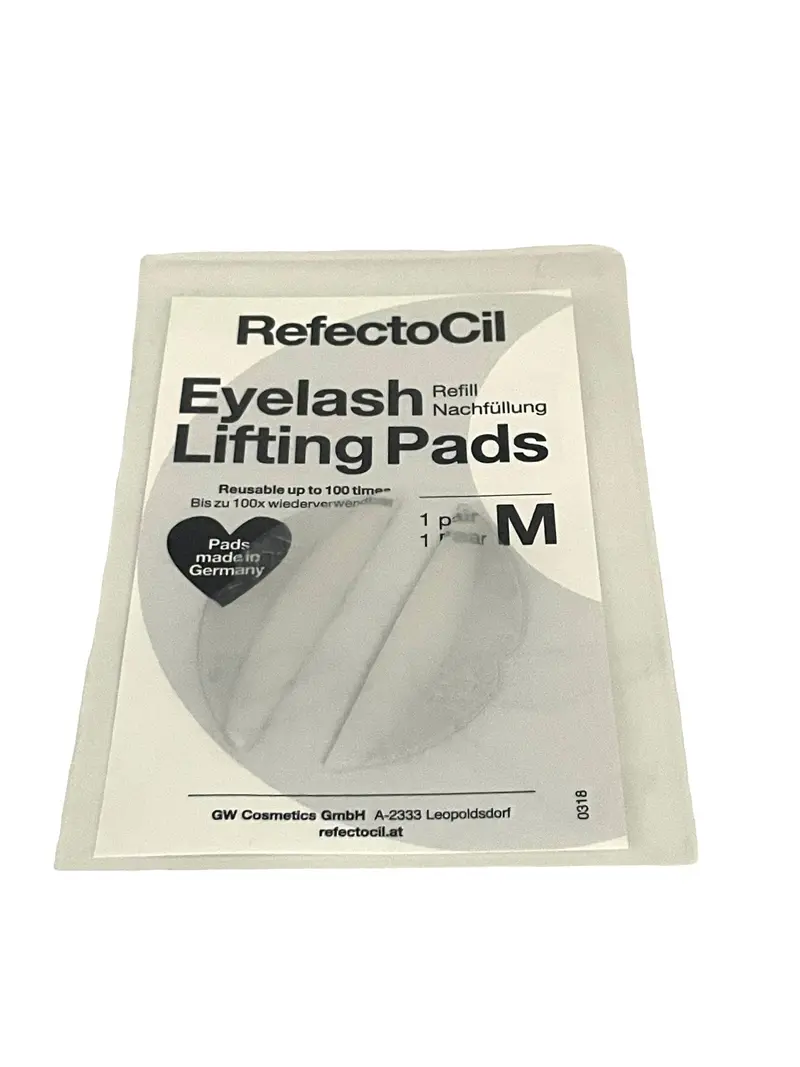 RefectoCil Eyelash Lift Refill Pads – Reusable, Small or Medium Size (1 Pair)