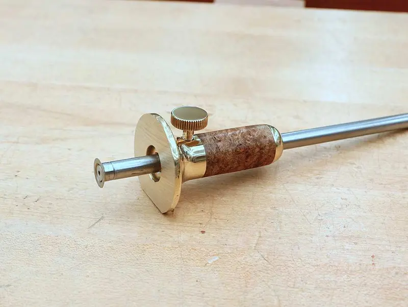 Rob Cosman Limited Edition Marking Gauge – Maple Burl #5