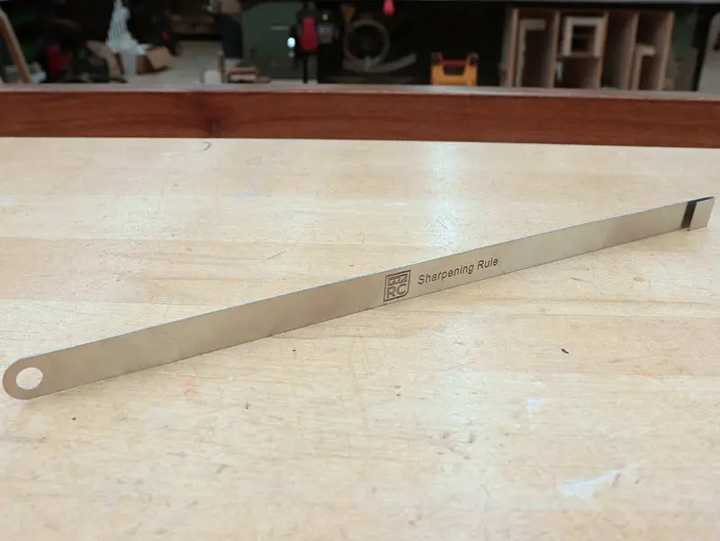 Rob Cosman Sharpening Rule for Consistent Bevel Angles