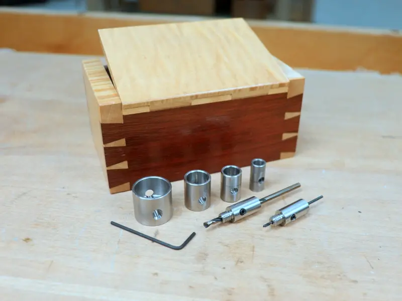 Rob Cosman Wood-Hinge Drill Bit Set – Imperial Measurements