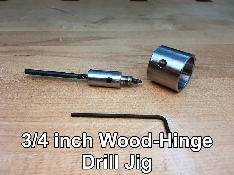 Rob Cosman Wood-Hinge Jig Kit – 3/4-Inch Hinge Template