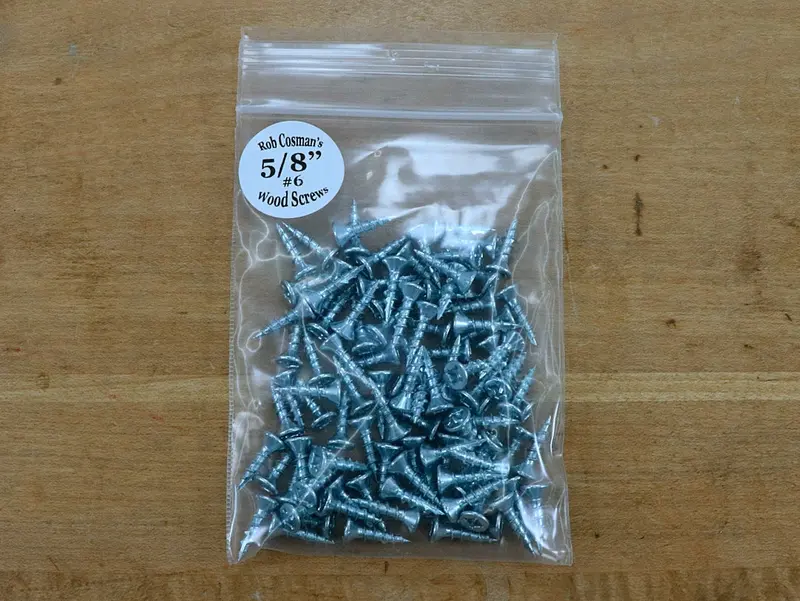 Robertson Flathead Screw – #6 × 5/8″