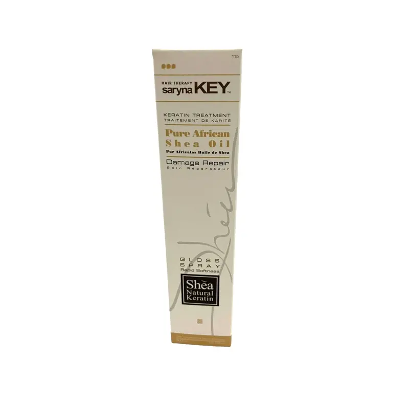 Saryna Key Damage-Repair Gloss Spray – Strengthening Shea Oil Formula, 10.14 oz