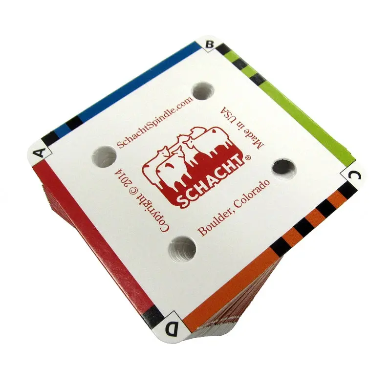 Schacht Card Weaving Cards – Interchangeable Pattern Cards for Tablet Weaving
