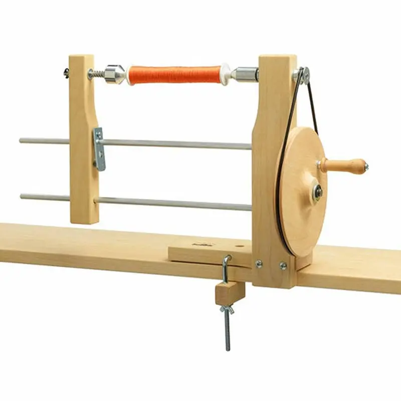 Schacht Dual-End Hand-Cranked Bobbin Winder for Precision Winding