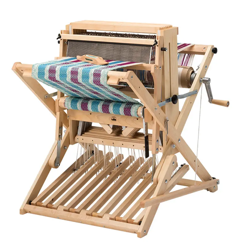 Schacht Wolf Pup 8.10 – Lightweight 8-Shaft Table Loom with 10″ Depth