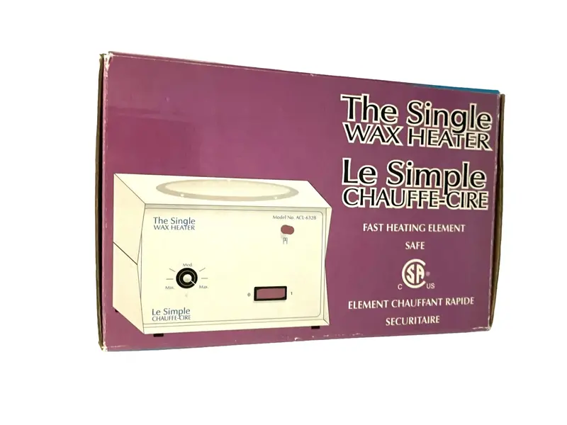 Single-Zone Wax Warmer – Precise Temperature for Facial or Detail Waxing