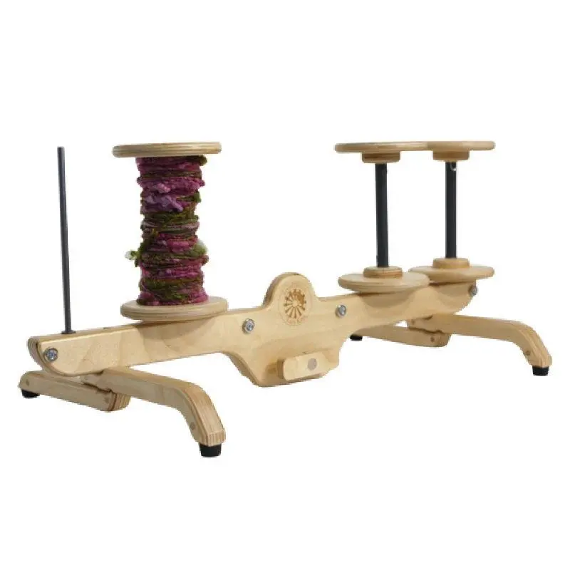 SpinOlution Standard Lazy Kate – Compact, Sturdy Bobbin Stand for Spinning & Plying