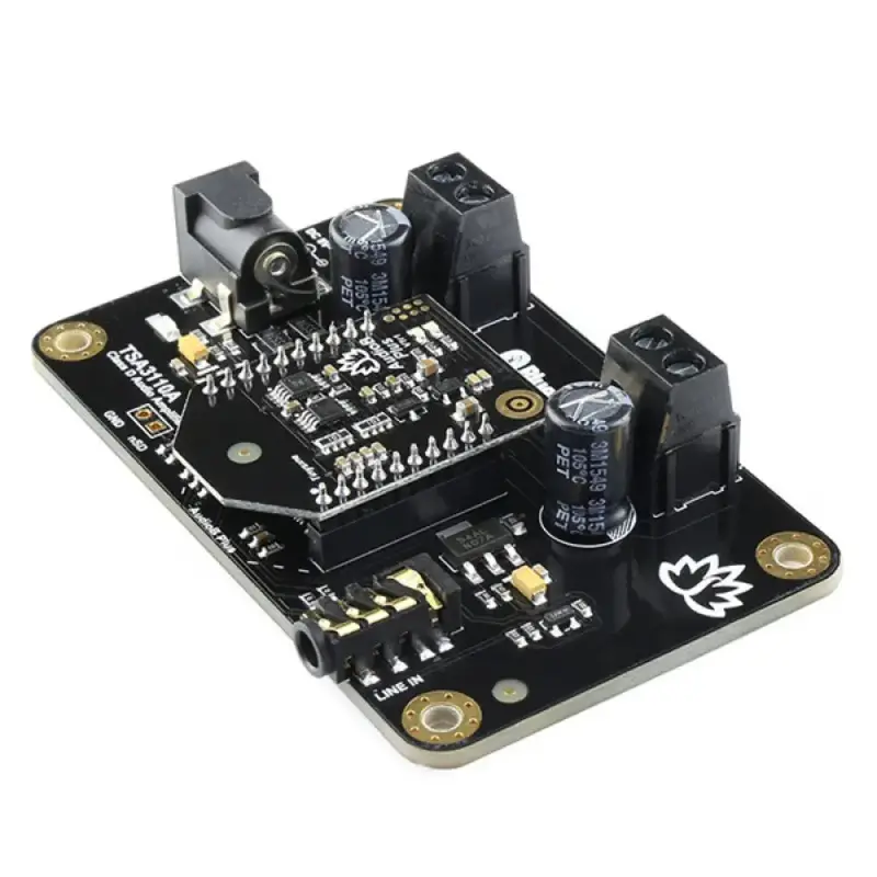 Tinysine TSA3110A: Compact 2×8W Class D Bluetooth Amplifier with PCB Antenna