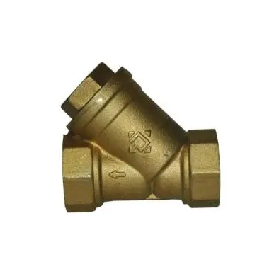 Venice Brass Y-Type Strainer with Stainless Steel Filter Screen