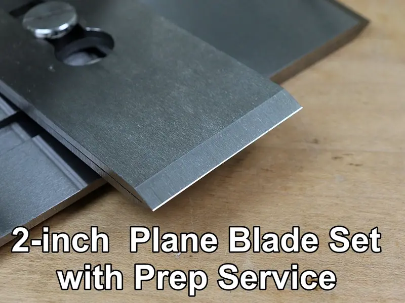 WoodRiver 2″ Replacement Plane Blade Set – Pre-Honed & Ready to Use