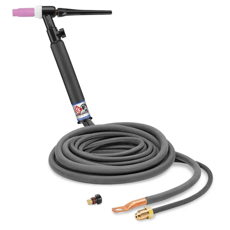 Ck Worldwide Ckcs26V122Rg 300A Water-Cooled Rigid-Head Tig Torch – 12.5 Ft Cables 1