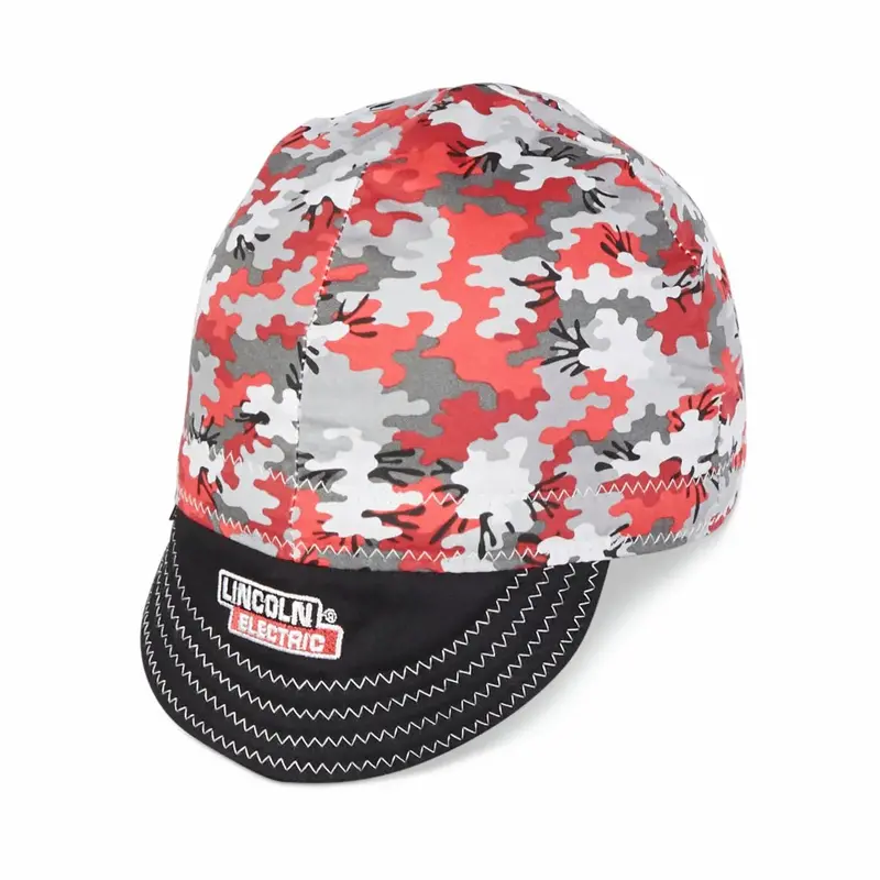 Lincoln Camo-Style Welding Cap – Large Fit, Comfortable Design, Model K4820-L 1